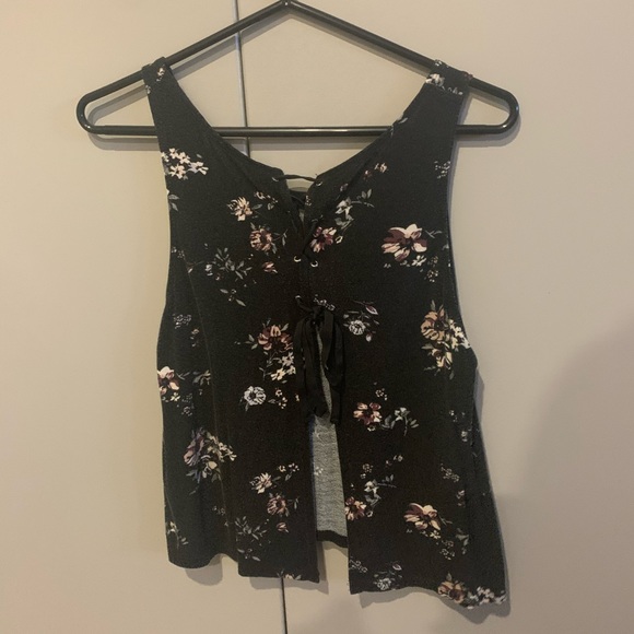 Garage Floral Open Back Tank Top - Picture 2 of 2